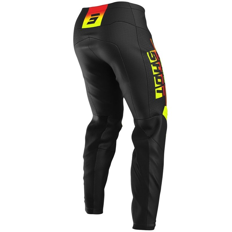 Spodnie Shot Devo Block MX Fluo Yellow