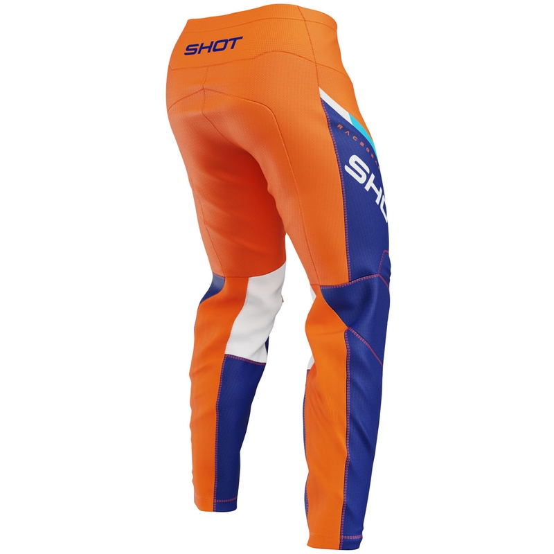 Spodnie motocrossowe Shot Devo Daytona w kolorze pomarańczowym