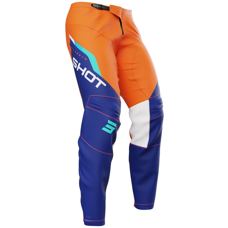 Spodnie motocrossowe Shot Devo Daytona w kolorze pomarańczowym