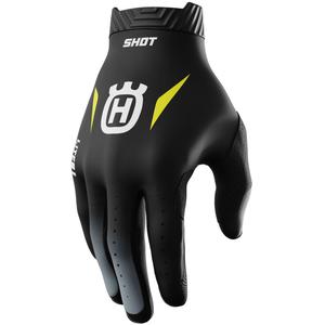 Rękawiczki motocrossowe Shot Lite HVA 26 w kolorze czarnym