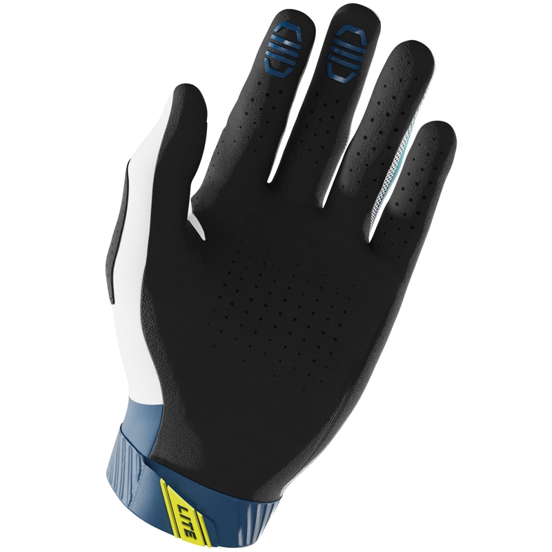 Rękawiczki motocrossowe Shot Lite HVA 26 niebieskie