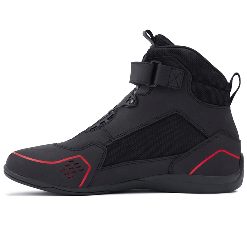 Buty motocyklowe Rebelhorn Spark II czarno-czerwone