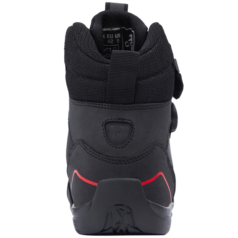 Buty motocyklowe Rebelhorn Spark II czarno-czerwone