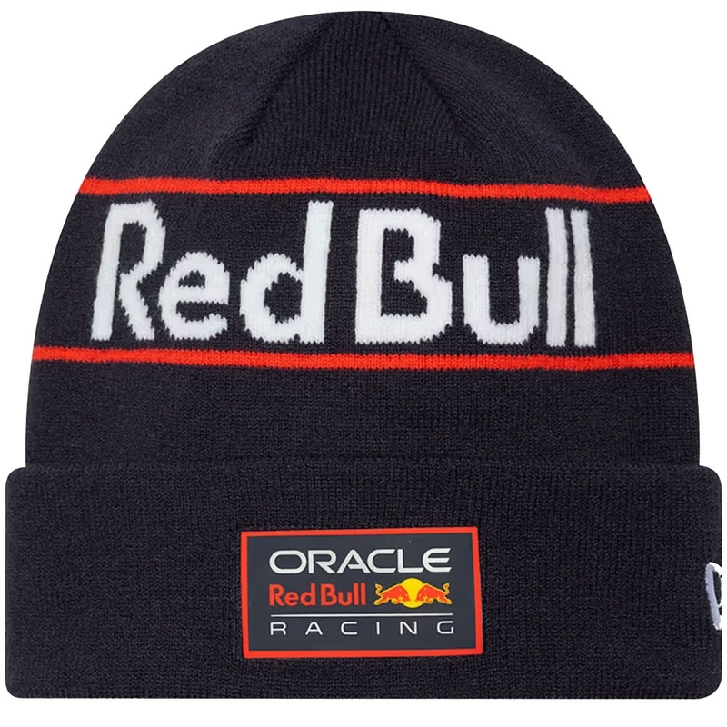 Czapka Red Bull New Era Replica Beanie ciemnoniebieska