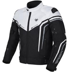 Kurtka motocyklowa RSA Compact 2 EVO czarno-szaro-biała