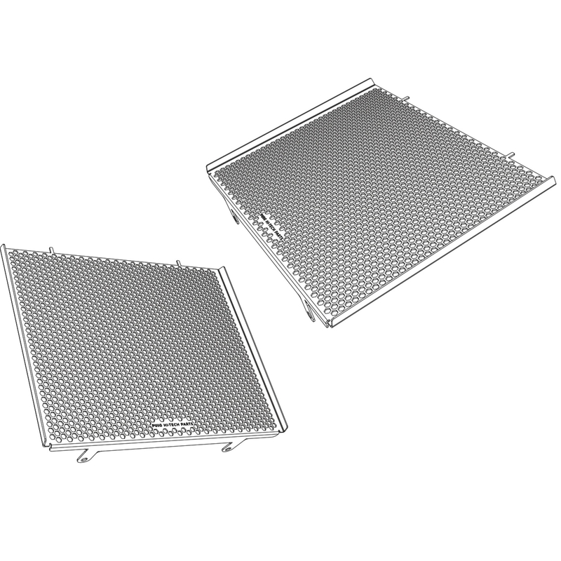 Radiator cover PUIG black