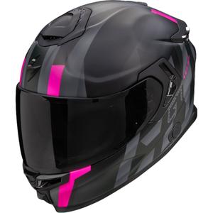Integralny kask motocyklowy Scorpion EXO-GT SP AIR TOURADVEN czarno-różowy