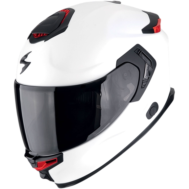 Zintegrowany kask motocyklowy Scorpion EXO-GT SP Air SOLID matowy perłowo-biały