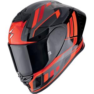 Integralny kask motocyklowy Scorpion EXO-R1 EVO II AIR VITAL czarno-srebrno-czerwony