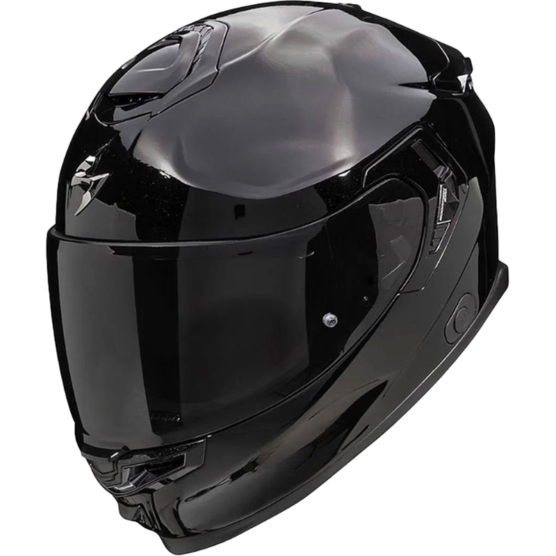 Zintegrowany kask motocyklowy Scorpion EXO-GT SP Air w kolorze metalicznej czerni
