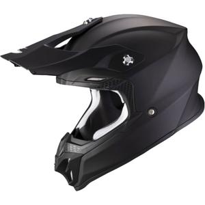 Kask motocrossowy Scorpion VX-16 EVO AIR Solid czarny matowy
