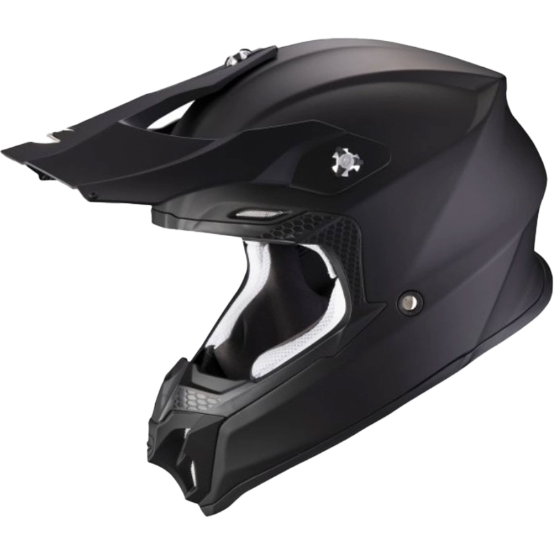 Kask motocrossowy Scorpion VX-16 EVO AIR Solid czarny matowy
