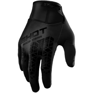 Rękawice motocrossowe Shot Vision Tech czarne