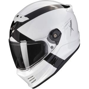 Kask motocyklowy SCORPION COVERT FX GALLUS biało-czarny