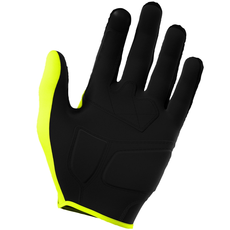 Rękawice motocrossowe Shot Vision Tech fluorescencyjne żółte