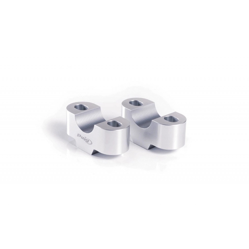 Risers PUIG silver height 25mm, d 39mm