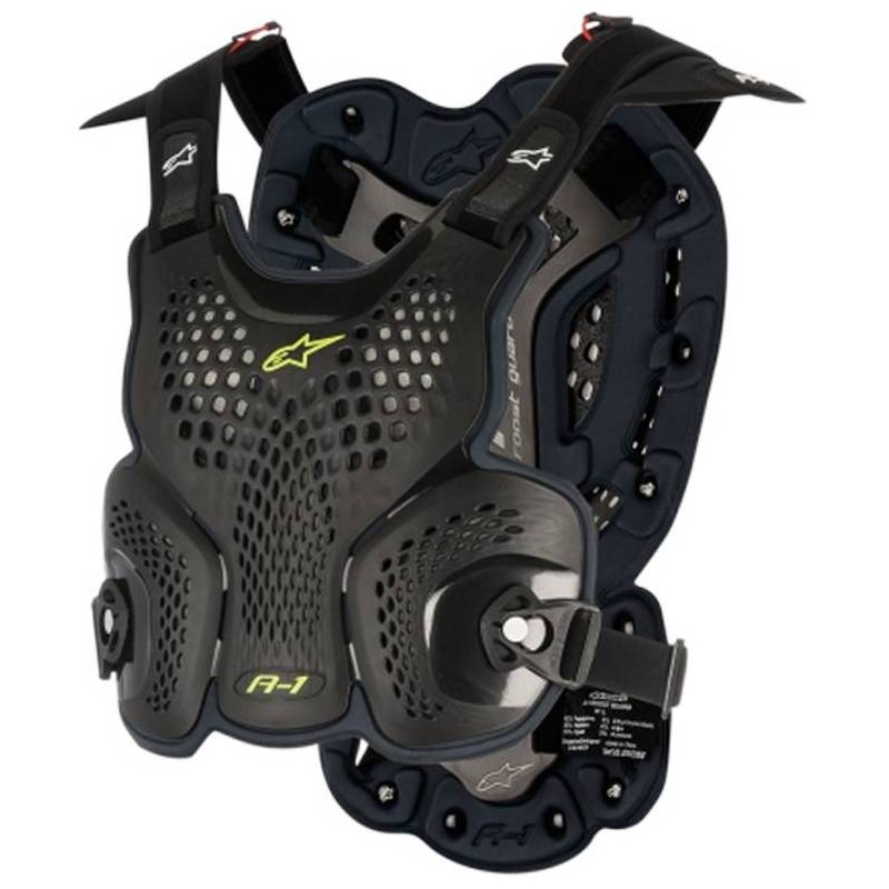 Ochraniacz ciała Alpinestars A-1 Rost Guard czarno-fluo żółty