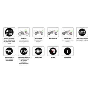 Side spoilers PUIG RACE 21223N black