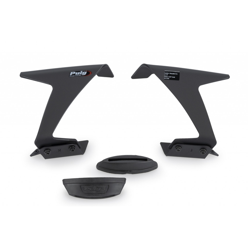 Side spoilers PUIG RACE matt black