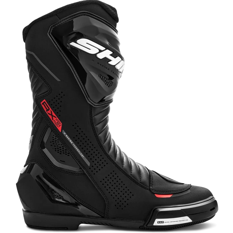 Buty motocyklowe Shima RX-3 czarno-fluo czerwone