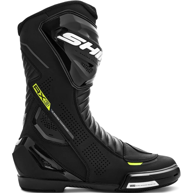 Buty motocyklowe Shima RX-3 czarno-fluo-żółte