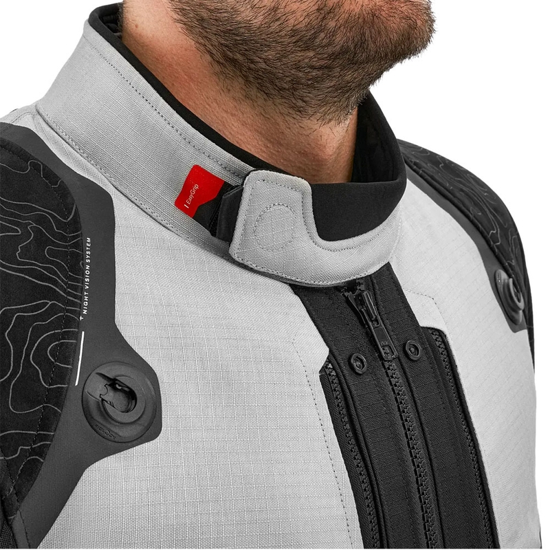 Kurtka motocyklowa Shima Tracker jasnoszara