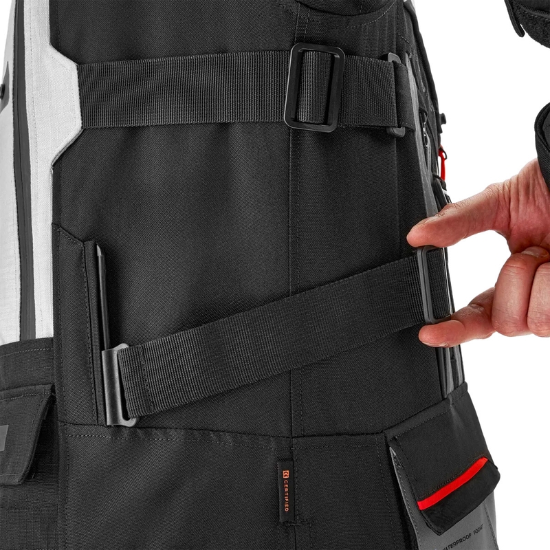 Kurtka motocyklowa Shima Tracker jasnoszara