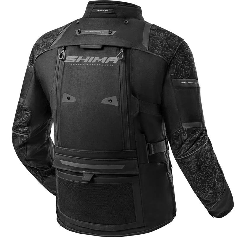 Kurtka motocyklowa Shima Tracker czarna