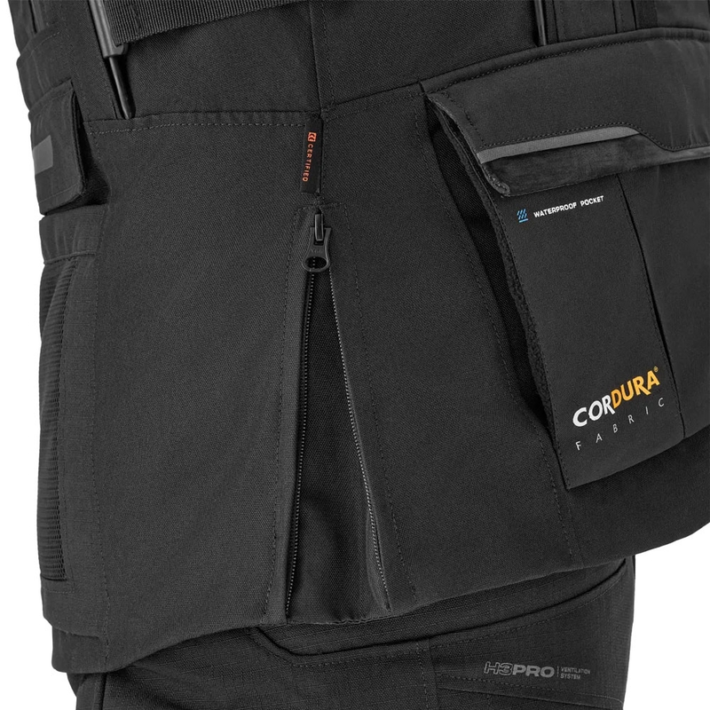 Kurtka motocyklowa Shima Tracker czarna