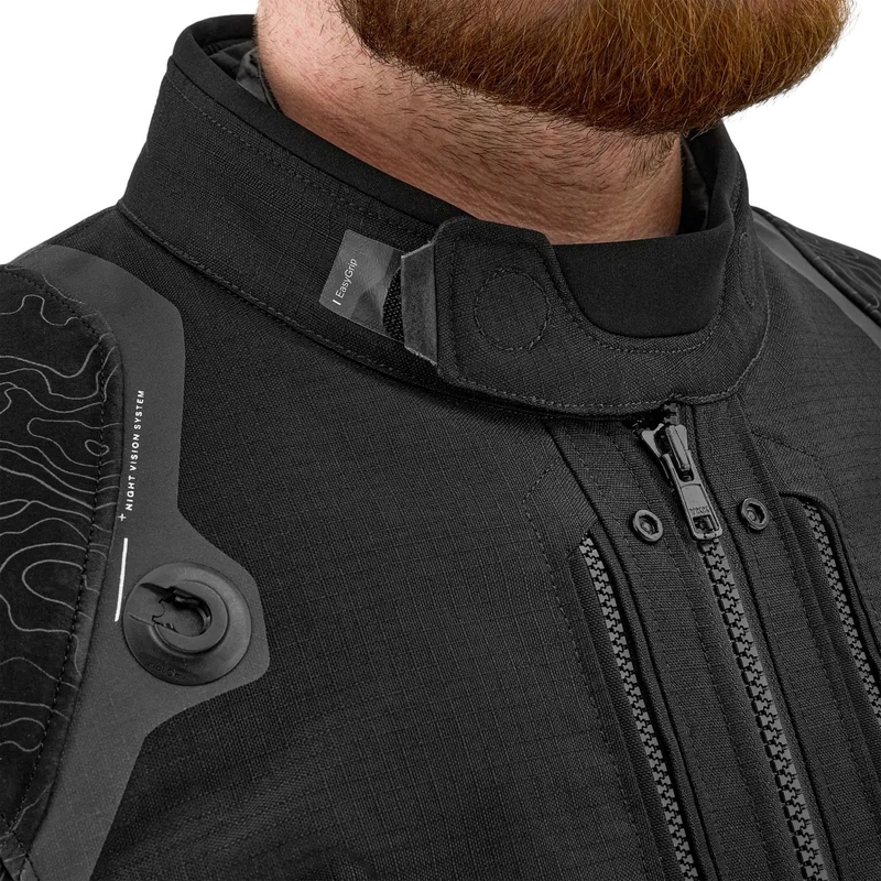 Kurtka motocyklowa Shima Tracker czarna