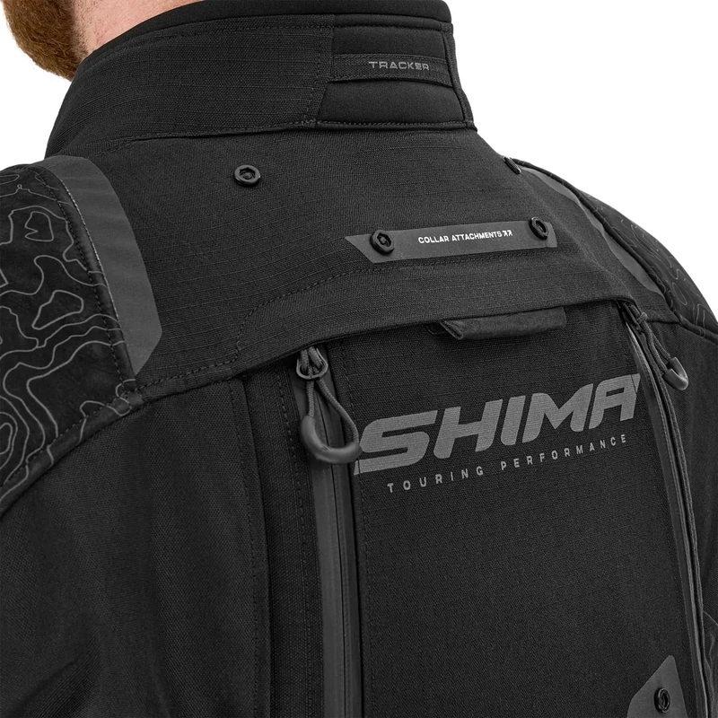 Kurtka motocyklowa Shima Tracker czarna