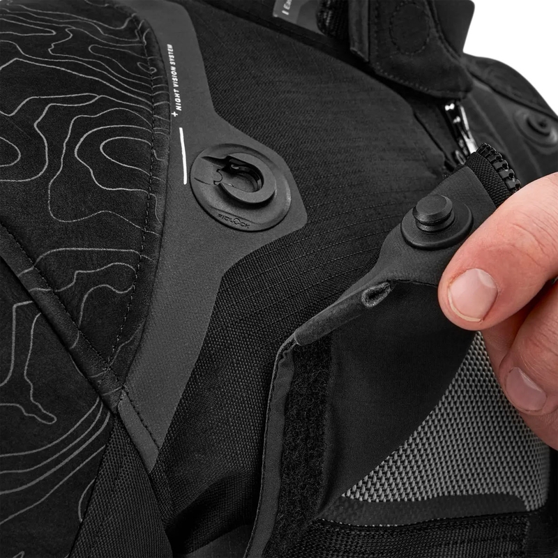 Kurtka motocyklowa Shima Tracker czarna