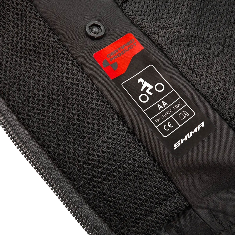 Kurtka motocyklowa Shima Tracker czarna
