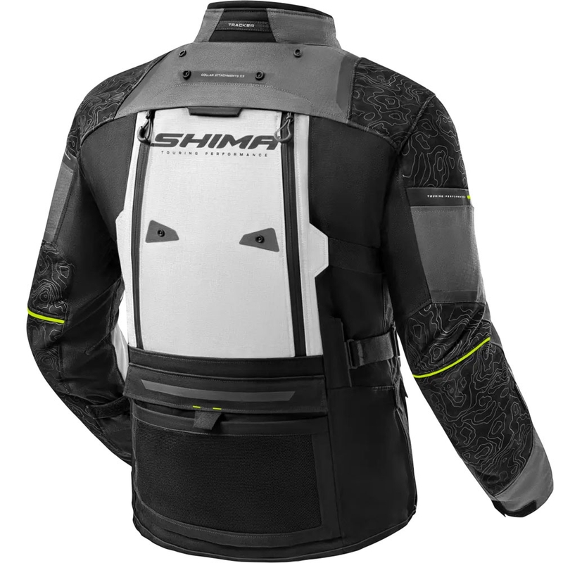 Kurtka motocyklowa Shima Tracker szara