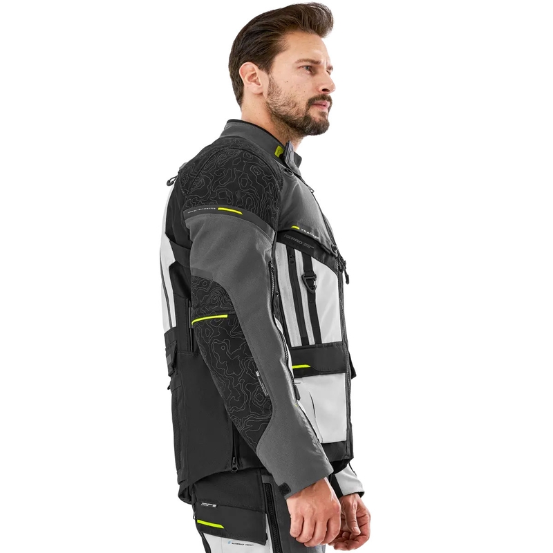 Kurtka motocyklowa Shima Tracker szara