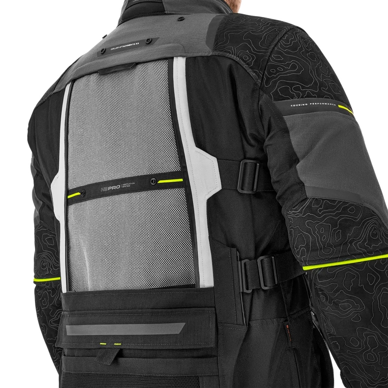 Kurtka motocyklowa Shima Tracker szara