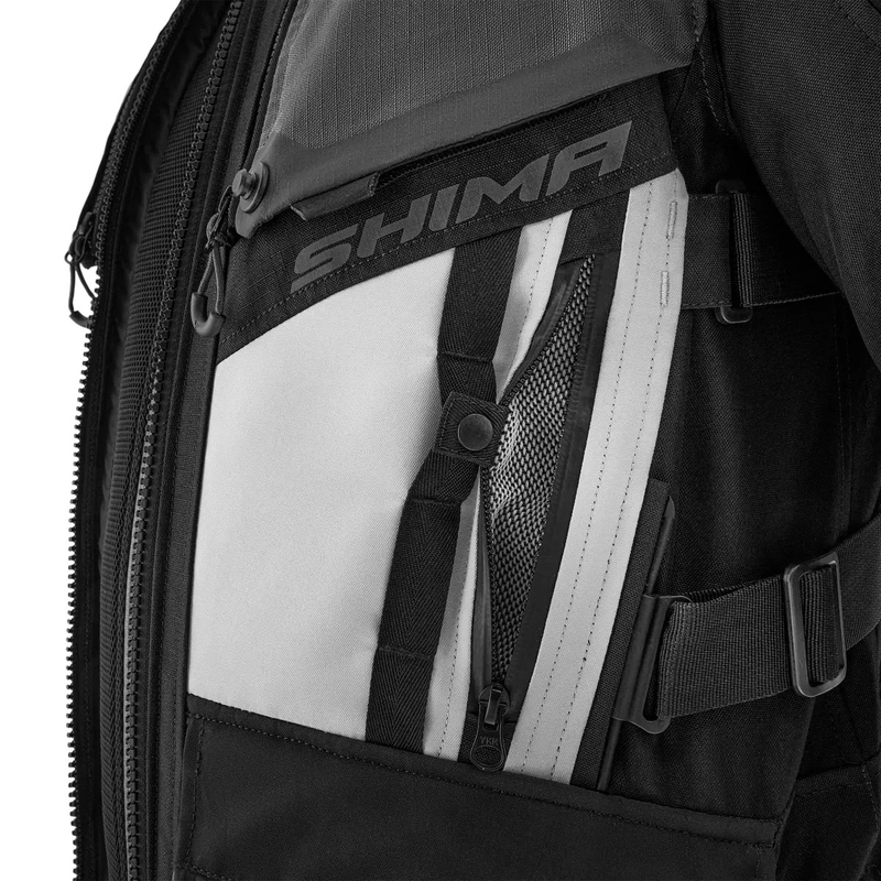 Kurtka motocyklowa Shima Tracker szara
