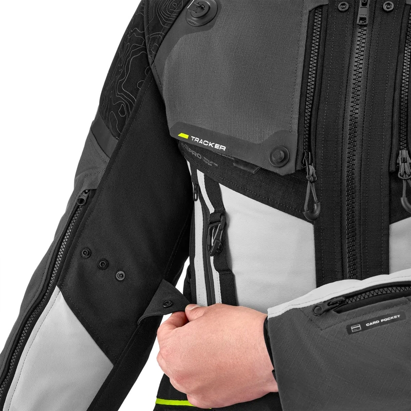 Kurtka motocyklowa Shima Tracker szara