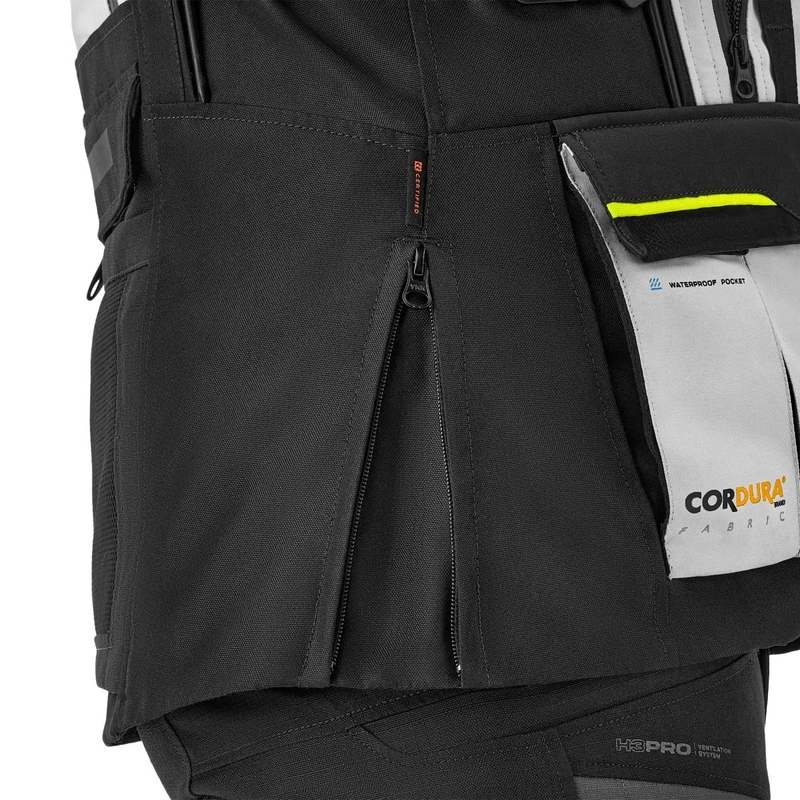Kurtka motocyklowa Shima Tracker szara