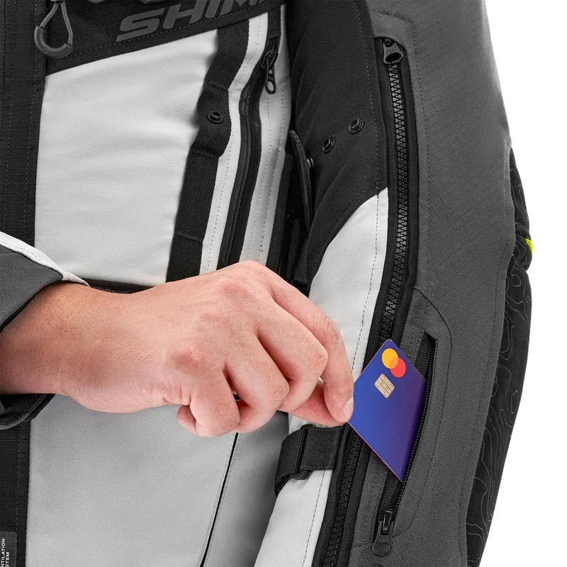 Kurtka motocyklowa Shima Tracker szara