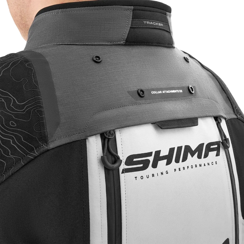Kurtka motocyklowa Shima Tracker szara