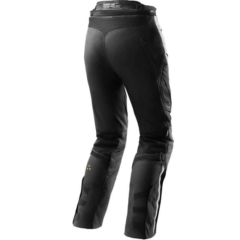 Damskie spodnie motocyklowe Rebelhorn Hardy 3.0 w kolorze czarno-szarym