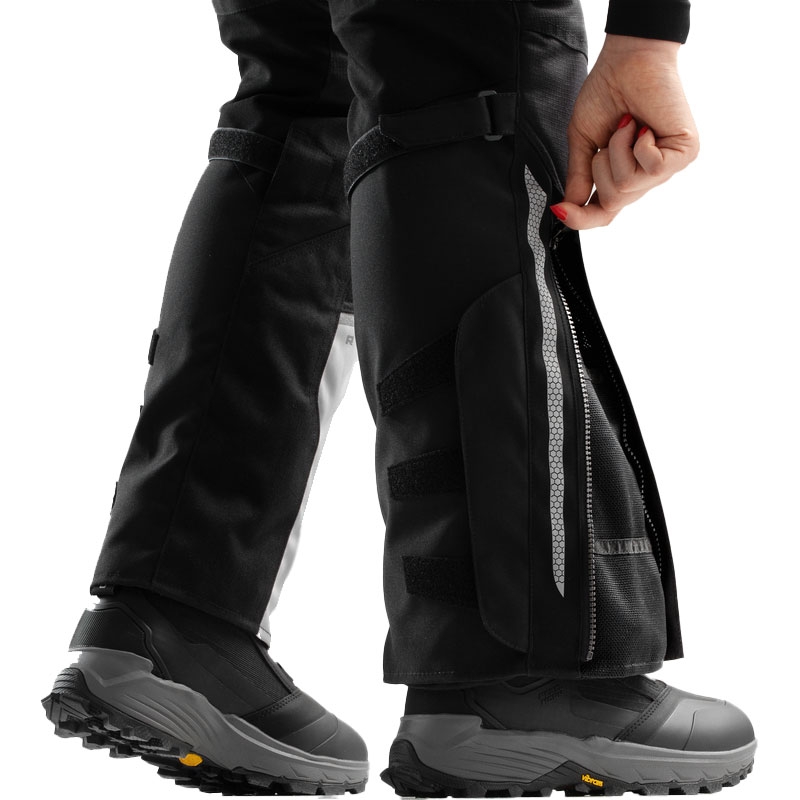 Damskie spodnie motocyklowe Rebelhorn Hardy 3.0 w kolorze czarno-szarym
