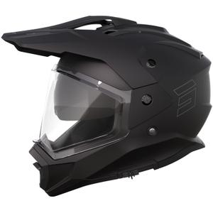 Kask motocyklowy enduro Shot Trek Max Vision Solid matowy czarny