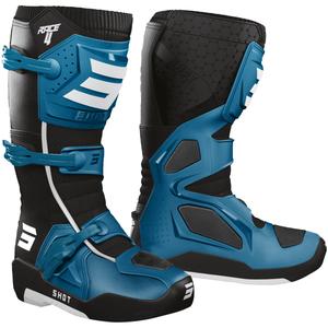 Buty motocyklowe Shot Race 4 niebieskie