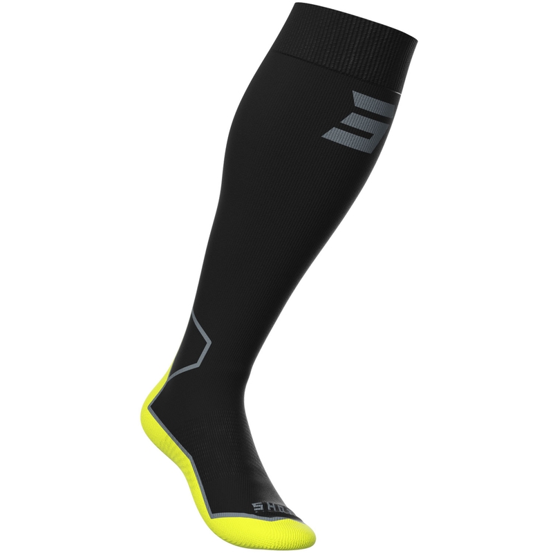 Skarpetki Shot Line fluorescencyjne żółte