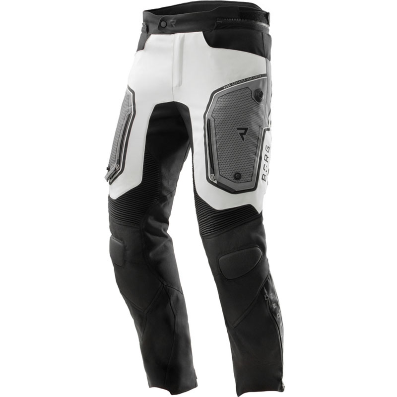 Spodnie motocyklowe Rebelhorn Borg II czarno-szare