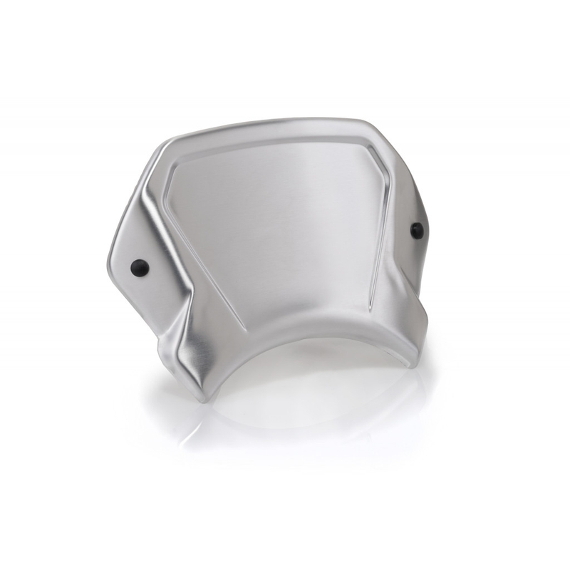Windshield PUIG FRONTAL PLATE silver aluninium