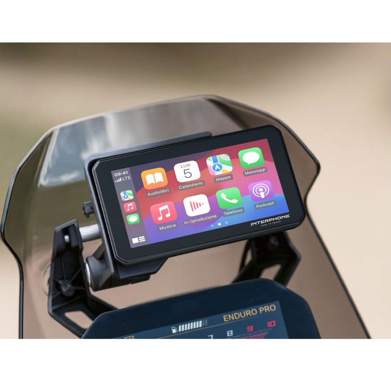 Wyświetlacz interkomu BMW Apple CarPlay i Android Auto dla motocykli
