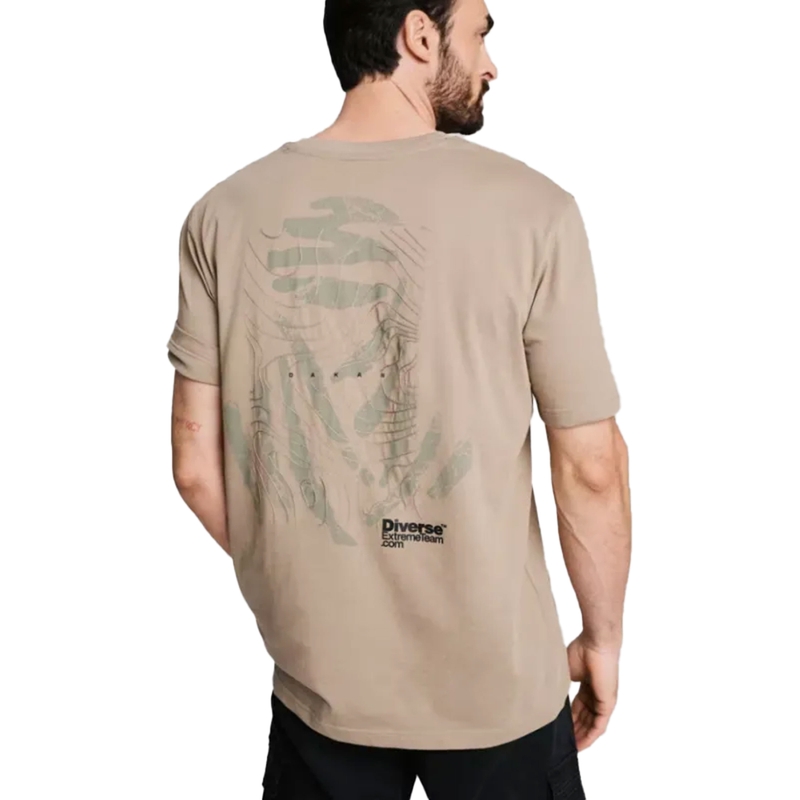 Koszulka Dakar DES DSRT 0125 khaki